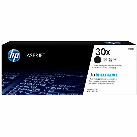 Cartucho de Tóner HP 30X CF230X Alto Rendimiento Original Negro 1
