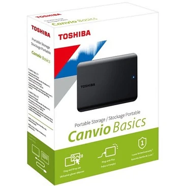 Disco Duro Externo Toshiba Canvio Basics 1TB USB 3.0 2