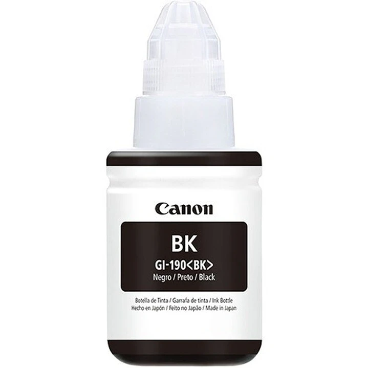 Cartucho de Tinta Canon GI-190 BK Negro Original 1