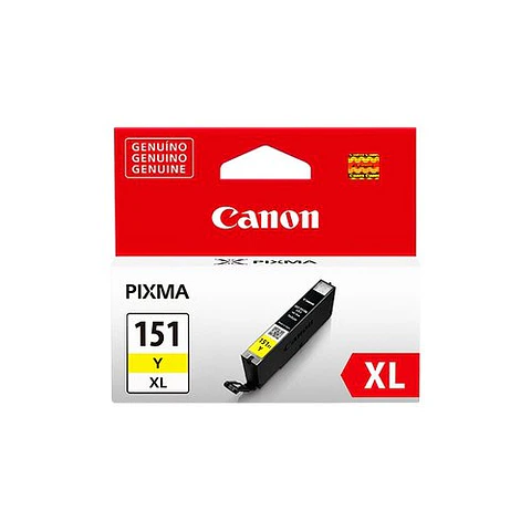 Cartucho de Tinta Canon CLI-151XL Y Amarillo Original