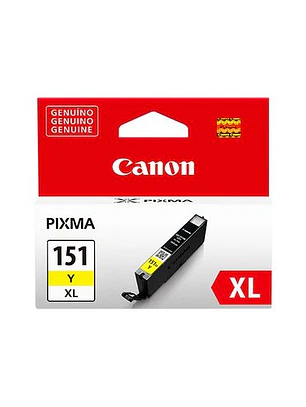 Cartucho de Tinta Canon CLI-151XL Y Amarillo Original