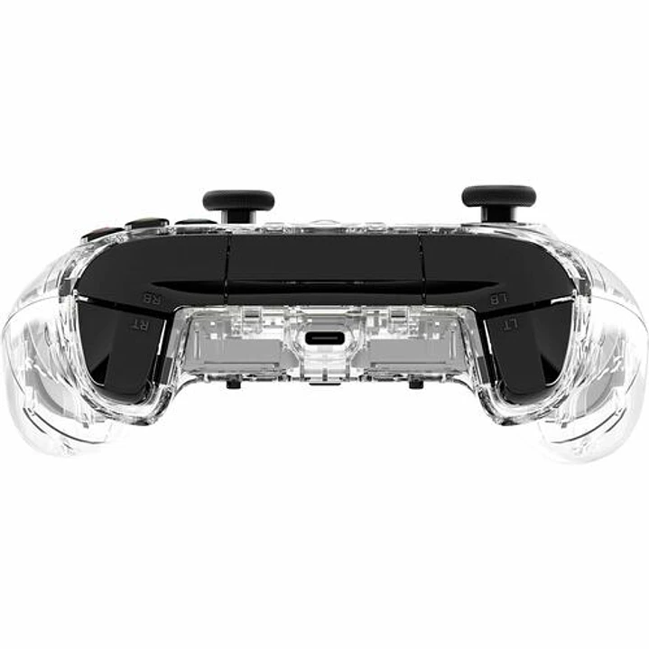 Control Gamer HyperX Cableado para Xbox y PC Transparente 3
