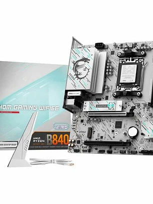 Placa Madre MSI B840M GAMING WIFI6E AM5 DDR5 Micro ATX