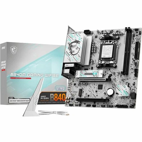 Placa Madre MSI B840M GAMING WIFI6E AM5 DDR5 Micro ATX 1