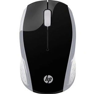 Mouse HP 200 Inalámbrico Plata USB
