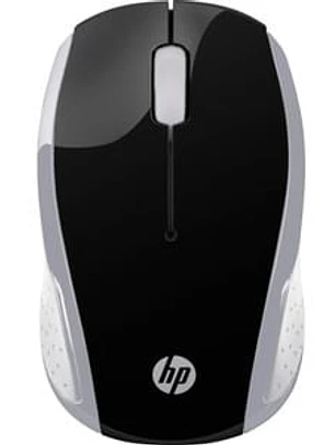 Mouse HP 200 Inalámbrico Plata USB