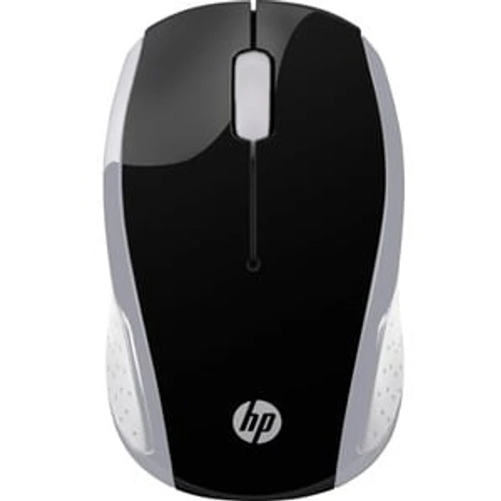Mouse HP 200 Inalámbrico Plata USB 1