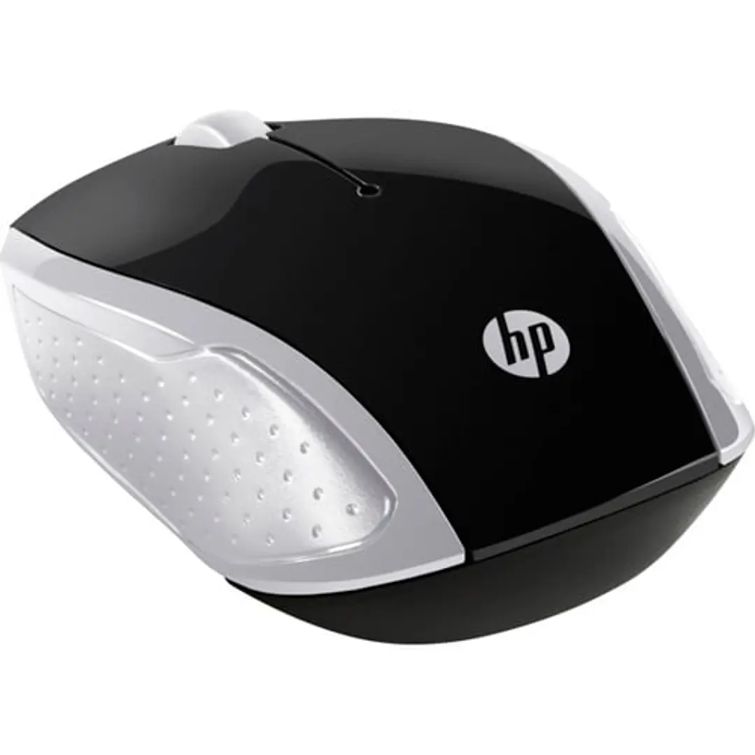 Mouse HP 200 Inalámbrico Plata USB 3