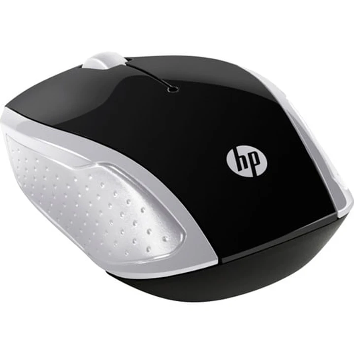 Mouse HP 200 Inalámbrico Plata USB 3