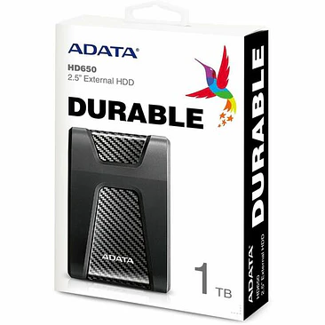 Disco Duro Externo Adata HD650 1TB USB 3.2 Antigolpes 4
