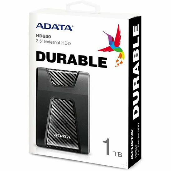Disco Duro Externo Adata HD650 1TB USB 3.2 Antigolpes 4