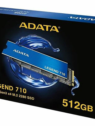 Unidad SSD Adata LEGEND 710 512GB NVMe PCIe Gen3 x4 M.2 2280