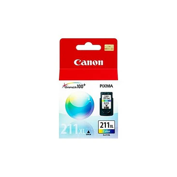 Cartucho Canon CL-211 XL Tricolor Original Alto Rendimiento 1