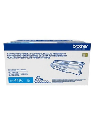 Cartucho de Tóner Brother TN-419C Original Cian