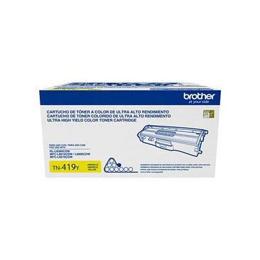 Cartucho de Tóner Brother TN-419Y Amarillo Original 1