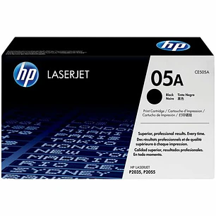 Cartucho de Tóner HP 05A Negro Original CE505A