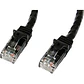 Cable de Red StarTech Cat6 3m RJ45 Negro Snagless - Miniatura 2