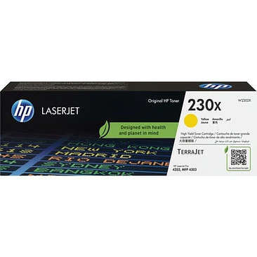 Cartucho de Tóner HP 230X Amarillo Original Alto Rendimiento 1