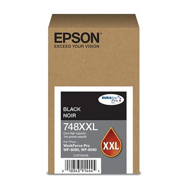 Cartucho de Tinta Epson DURABrite Ultra 748 XXL Negro Original 1