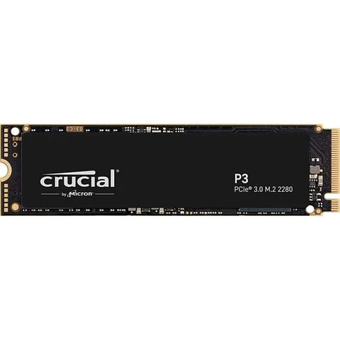 Unidad SSD Crucial P3 4TB NVMe PCIe 3.0 x4 M.2 2280 Interno
