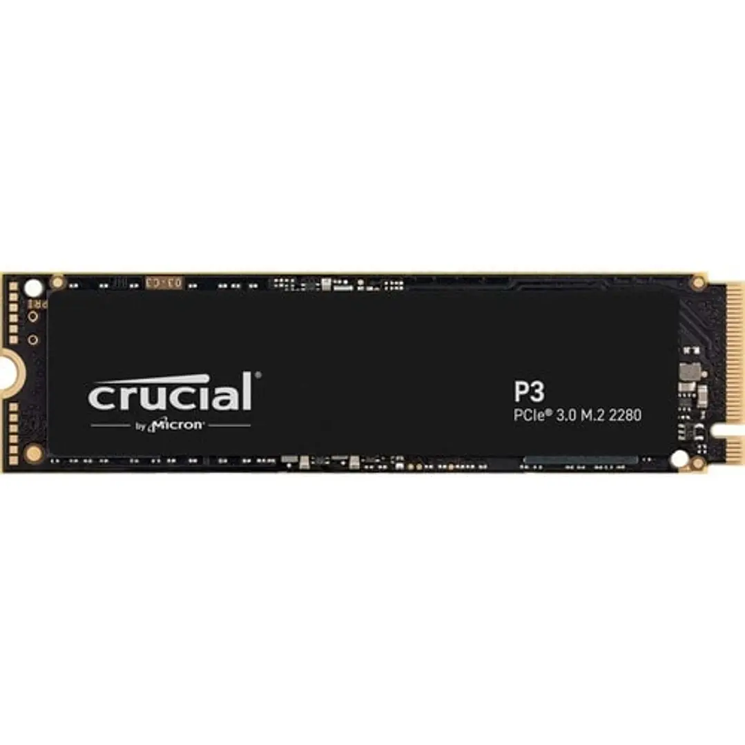 Unidad SSD Crucial P3 4TB NVMe PCIe 3.0 x4 M.2 2280 Interno 1