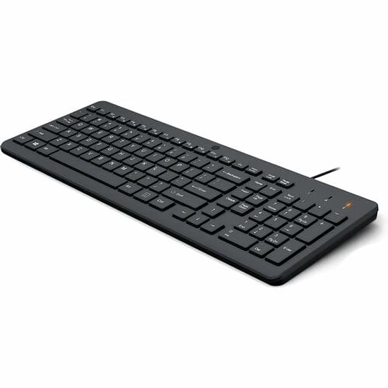 Teclado HP 150 USB Cableado Negro para PC 1