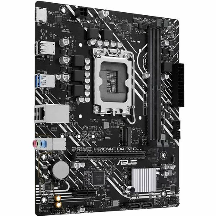Placa Madre Asus Prime H610M-F D4 LGA1700 DDR4 Micro ATX 1