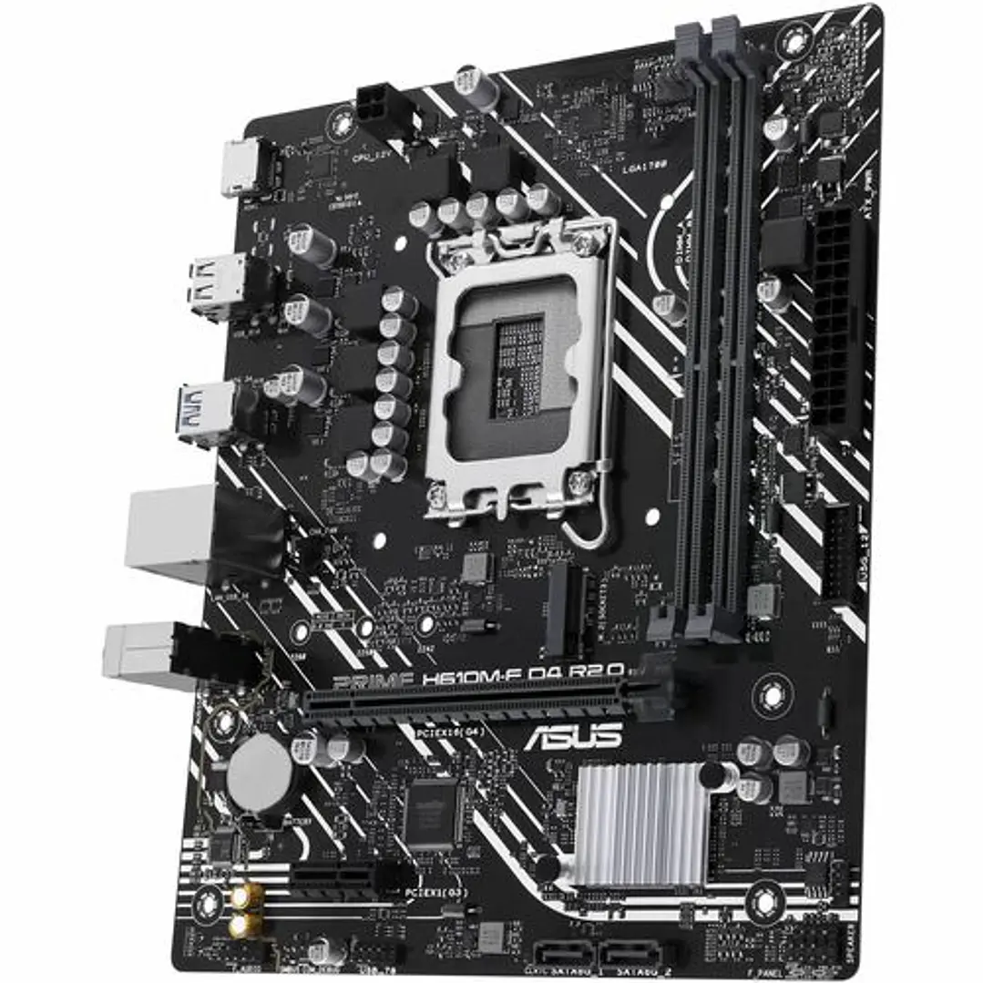 Placa Madre Asus Prime H610M-F D4 LGA1700 DDR4 Micro ATX 3