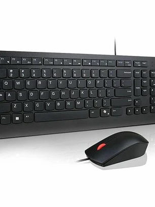 Kit Teclado y Mouse Lenovo Essential USB Español