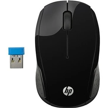 Mouse HP 200 Inalámbrico Óptico 1000 DPI Negro 1