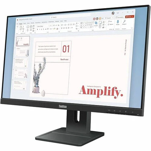 Monitor Lenovo ThinkVision E24-40 24" Full HD IPS 100Hz Ajustable