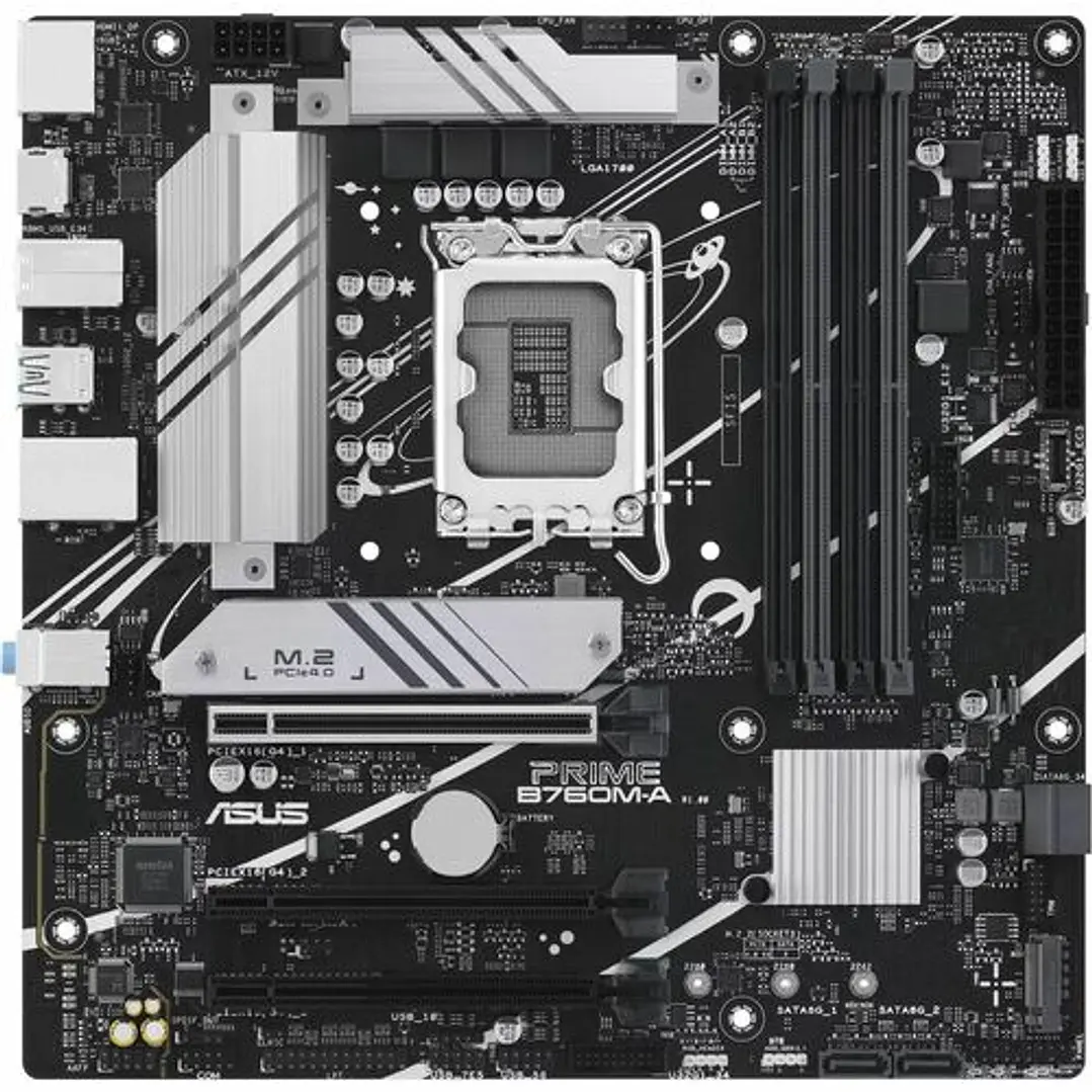 Placa Madre Asus Prime B760M-A DDR5 LGA1700 Micro ATX 2