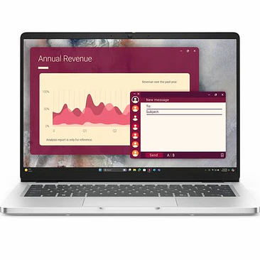 Notebook Dell Pro 14 PC14250 Core Ultra 7 255U 16GB 512GB SSD 1