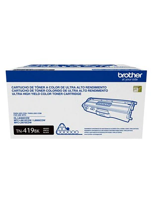 Tóner Brother TN-419BK Negro Original 9000 Páginas