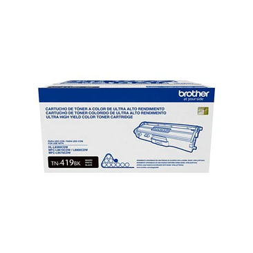Tóner Brother TN-419BK Negro Original 9000 Páginas 1