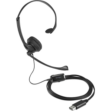 Audífono Kensington K80100WW Mono USB con Micrófono 2