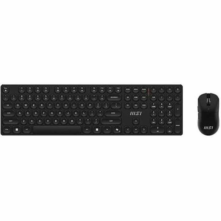 Teclado y Mouse Inalámbrico MSI FORGE K210 USB RF Negro 2
