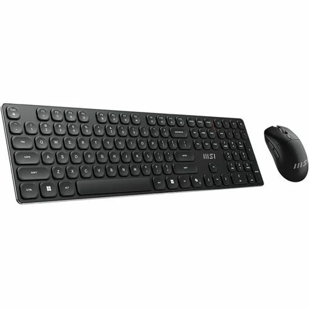 Teclado y Mouse Inalámbrico MSI FORGE K210 USB RF Negro 3