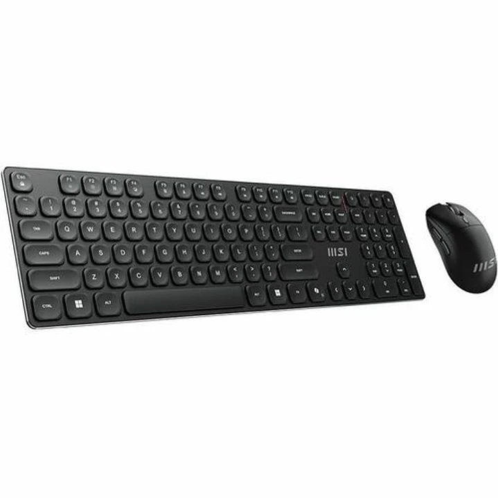 Teclado y Mouse Inalámbrico MSI FORGE K210 USB RF Negro 3