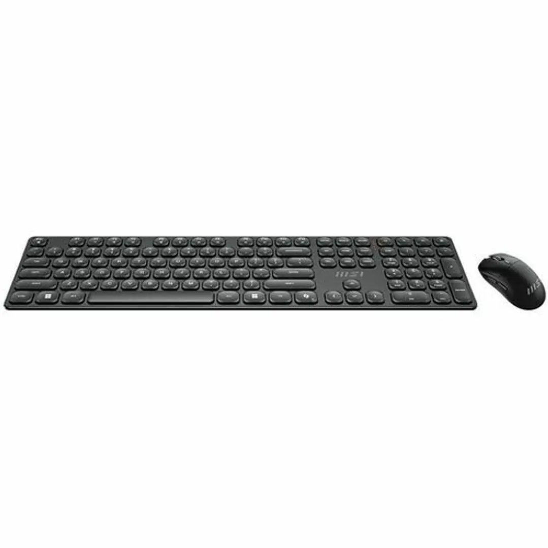Teclado y Mouse Inalámbrico MSI FORGE K210 USB RF Negro 5