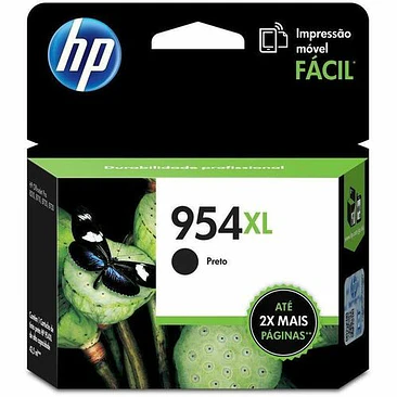 Cartucho de Tinta HP 954XL Negro Alto Rendimiento Original 1