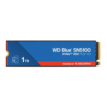 Unidad SSD WD Blue SN5100 1TB NVMe PCIe 4.0 M.2 2280 1