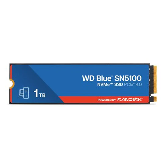 Unidad SSD WD Blue SN5100 1TB NVMe PCIe 4.0 M.2 2280 1