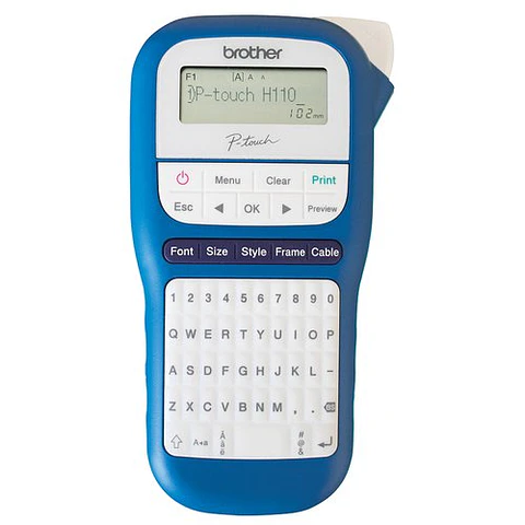 Rotuladora Brother P-touch PT-H110BW Transferencia Térmica