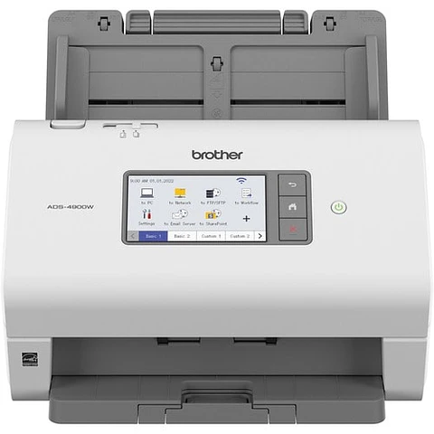 Escáner Brother ADS-4900W Dúplex Inalámbrico 60 ppm