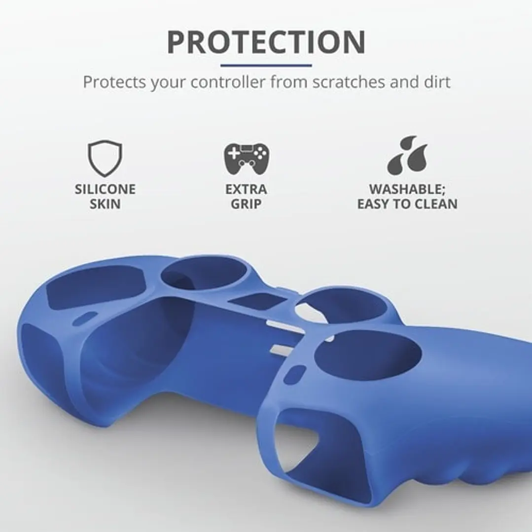 Funda de Silicona Trust GXT 748 para Control PS5 Azul 8