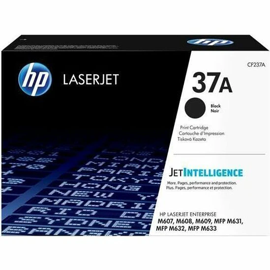 Cartucho de Tóner Original HP 37A Negro CF237A 1