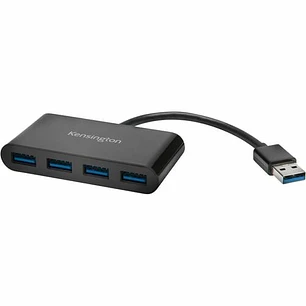 Concentrador USB Kensington USB 3.0 de 4 Puertos para PC