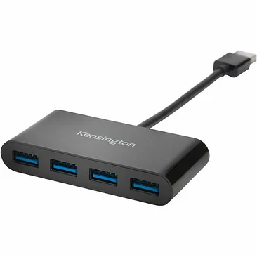 Concentrador USB Kensington USB 3.0 de 4 Puertos para PC 3