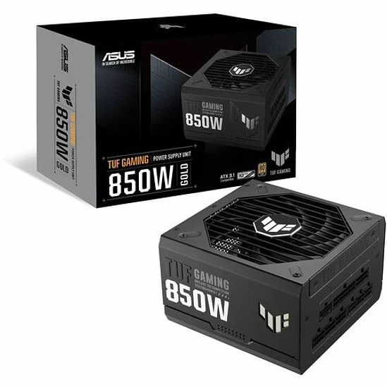 Fuente de Poder ASUS TUF Gaming 850W Modular ATX 80 Plus Gold PCIe 5.1 5